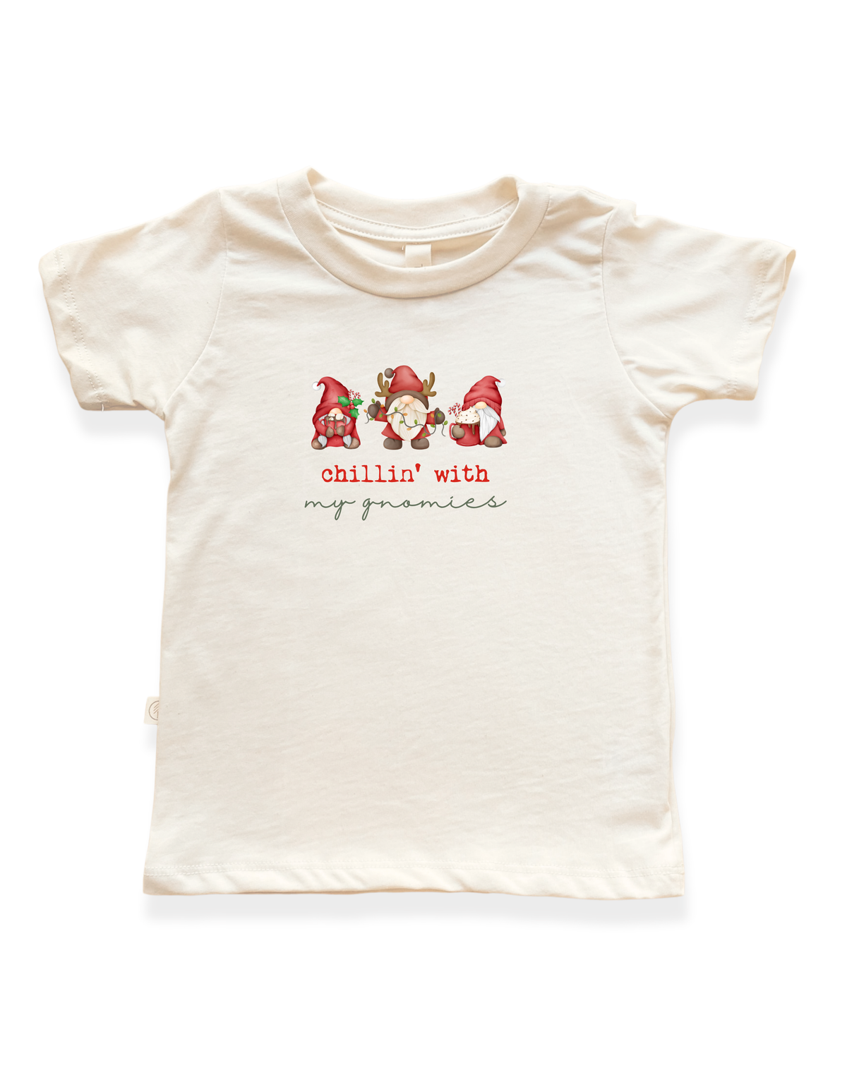 Chillin' With My Gnomies Organic Kids T-Shirt