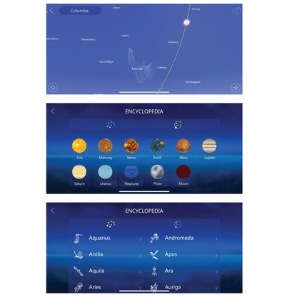 STAR50APP 50mm Refractor Telescope with Panhandle Mount and Astronomy APP