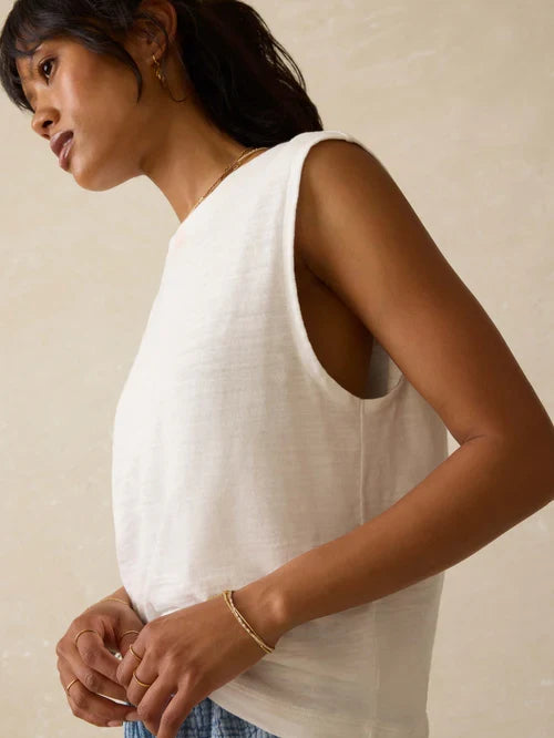Faherty Sunwashed Slub Muscle Tank