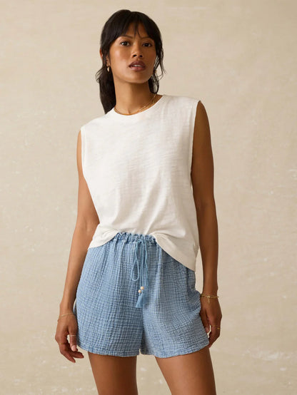 Faherty Sunwashed Slub Muscle Tank