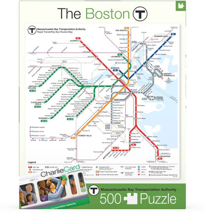 Boston T Map