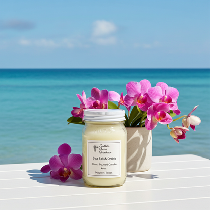 Sea Salt & Orchid Candle