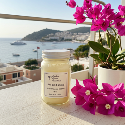 Sea Salt & Orchid Candle
