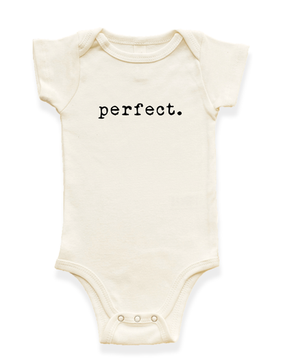 Perfect Organic Cotton Baby Bodysuit