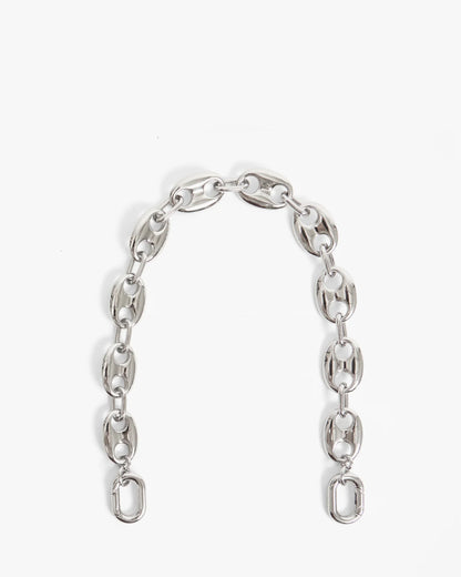 Clare V Grande Shortie Strap - Mariner Chain