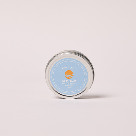 Shwally Zinc, Calendula & Chamomile Baby Booty Diaper Cream 2OZ