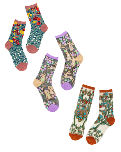 Sheer Socks Bundle 3 🌳 Nature Lovers