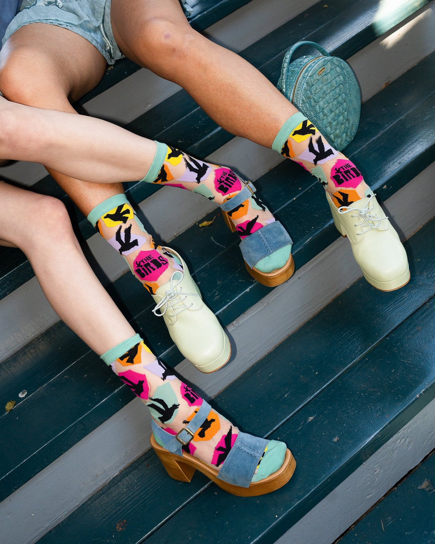Animal Lovers Sheer Socks Bundle 1 🐦🐴 🐼