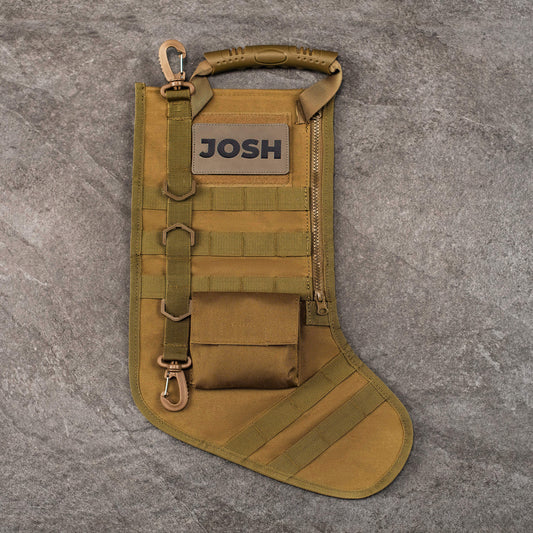 Personalized Tactical Christmas Stocking