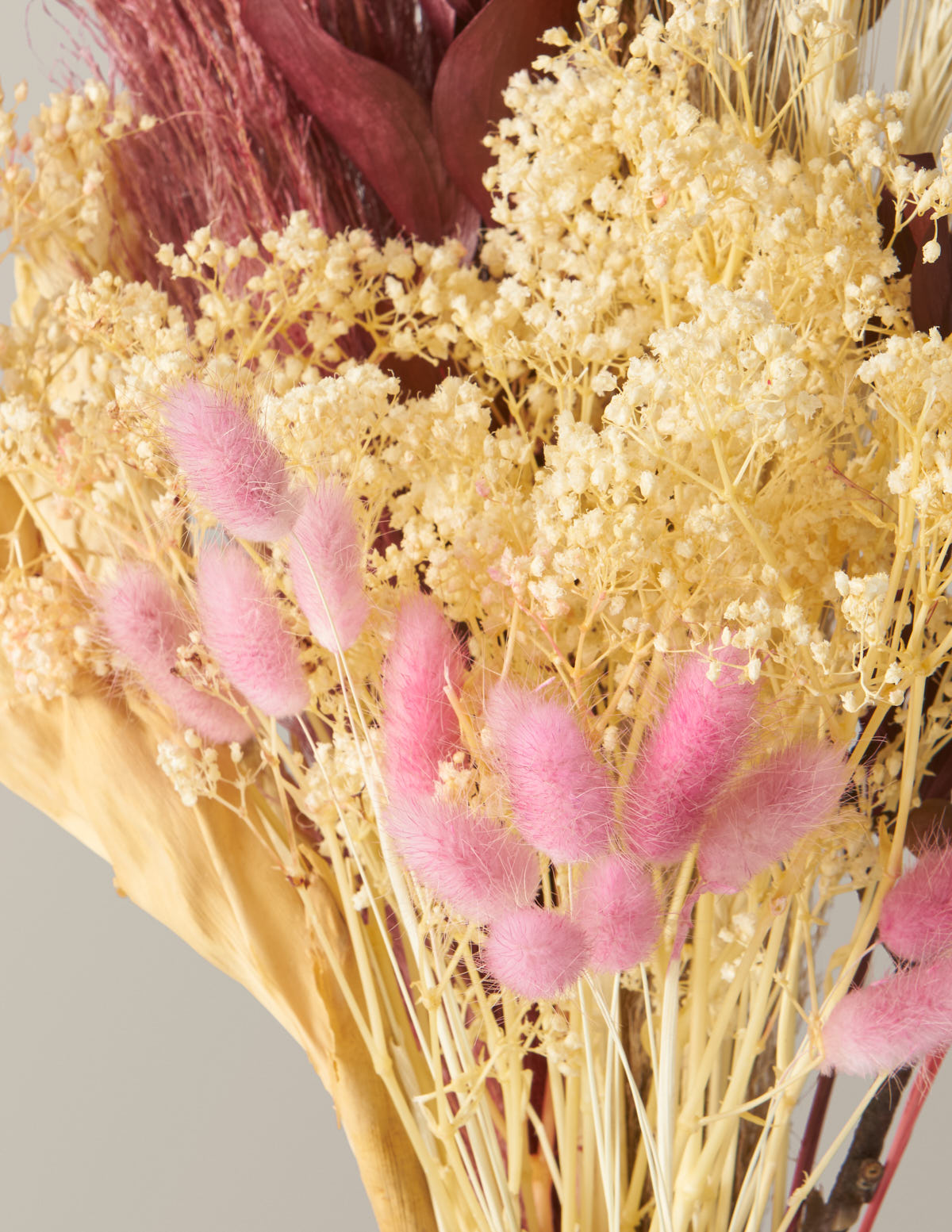 Mauve Dried Flower Bouquet