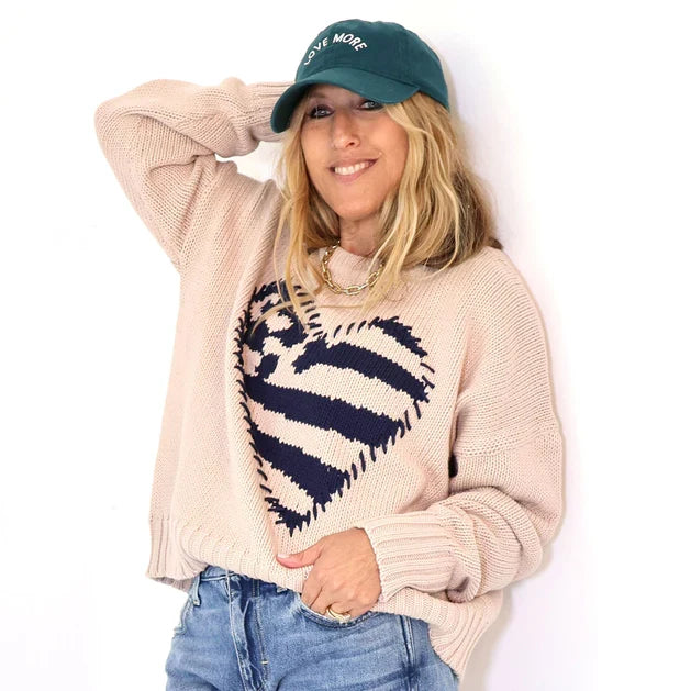 Kerri Rosenthal Boyfriend U.S. of Love Sweater