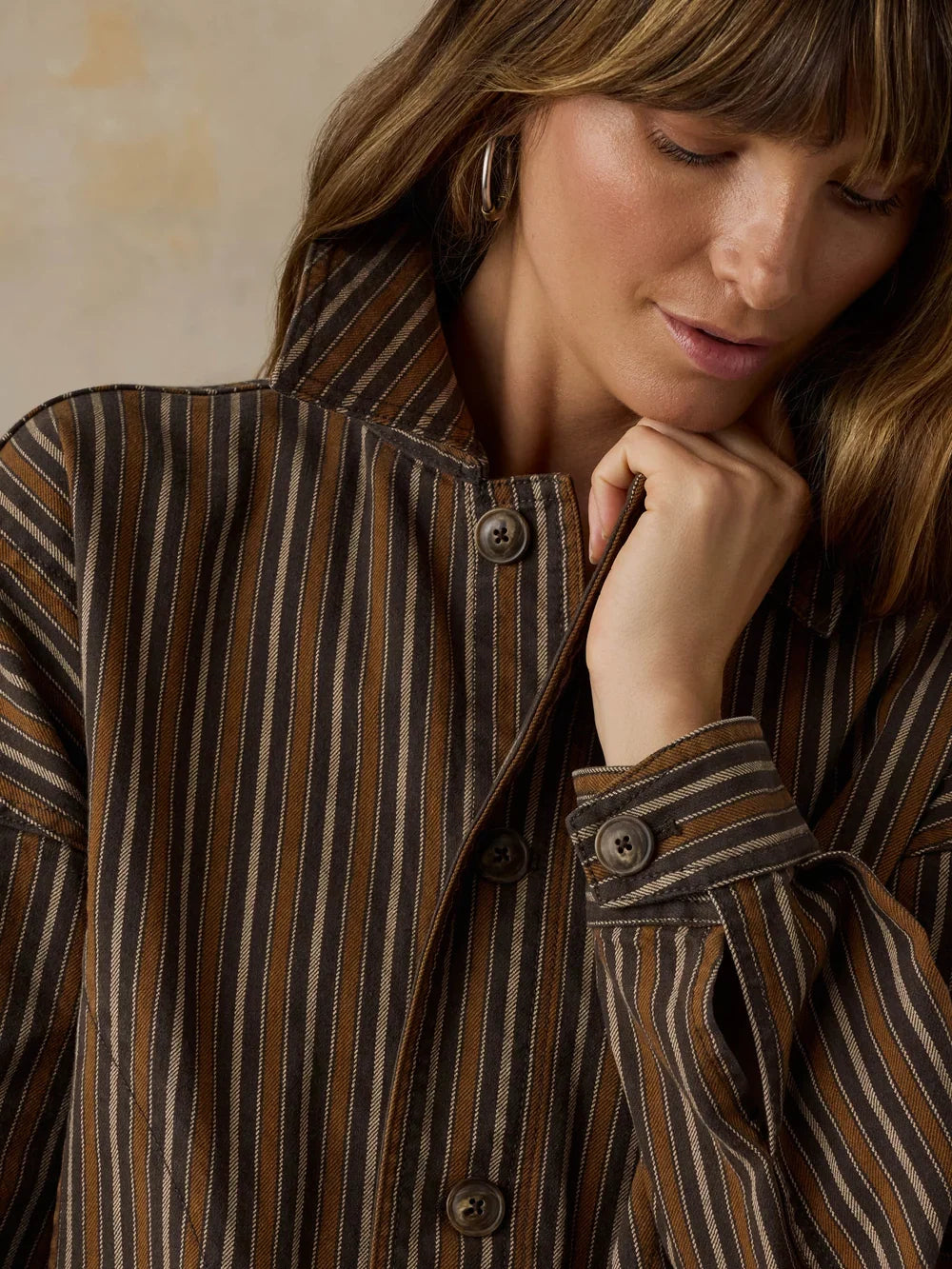 Faherty Twill Tide Chore Jacket
