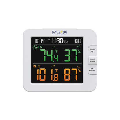 Smart Multi-Channel Weather Station with Wireless Sensor