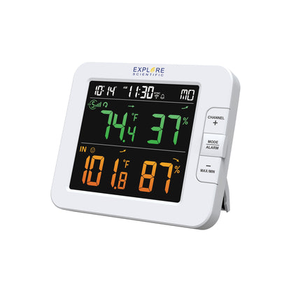 Smart Multi-Channel Weather Station with Wireless Sensor