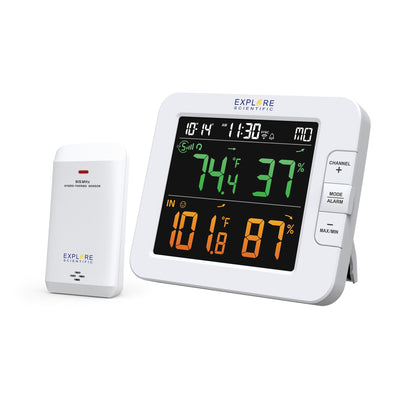 Smart Multi-Channel Weather Station with Wireless Sensor