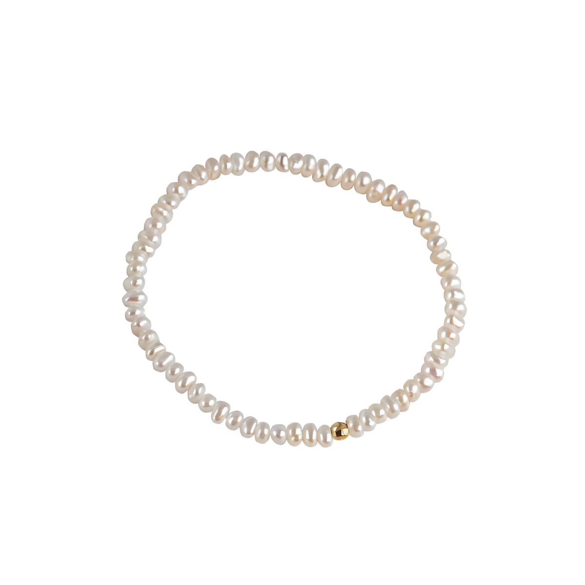 Minimalist Freshwater Pearl Bracelet