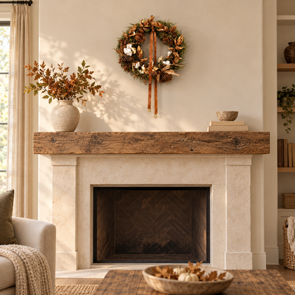 The Amber Harvest Wreath