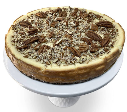 Andy Anand Gluten-Free Dairy-Free Caramel Walnut Cake, 9-Inch – Vegan-Hand-Baked, Real Walnuts & Caramel Drizzle, No Preservatives, Birthday Gift