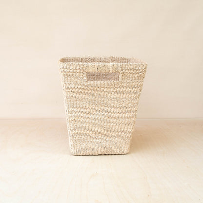 Natural Tapered Square Basket - Floor Basket | LIKHÂ