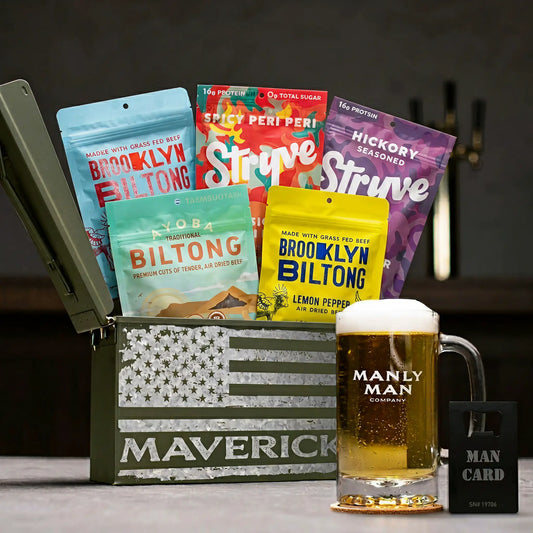 Biltong Ammo Can Gift Basket