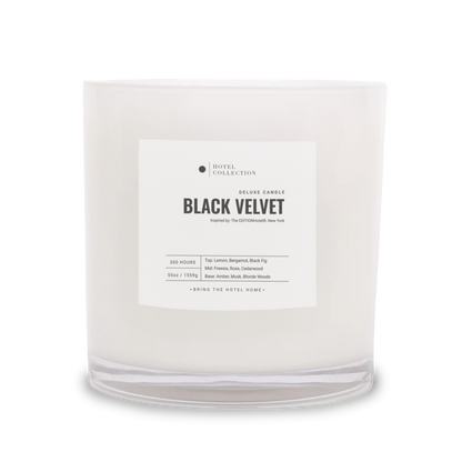 Deluxe Black Velvet™ Candle