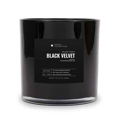 Deluxe Black Velvet™ Candle