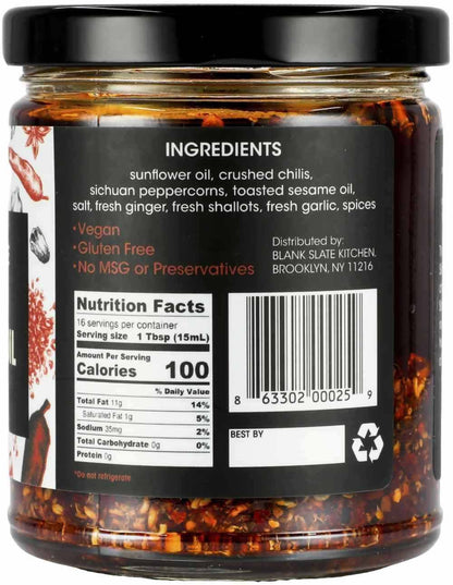 Sichuan Chili Oil - 6 x 8oz
