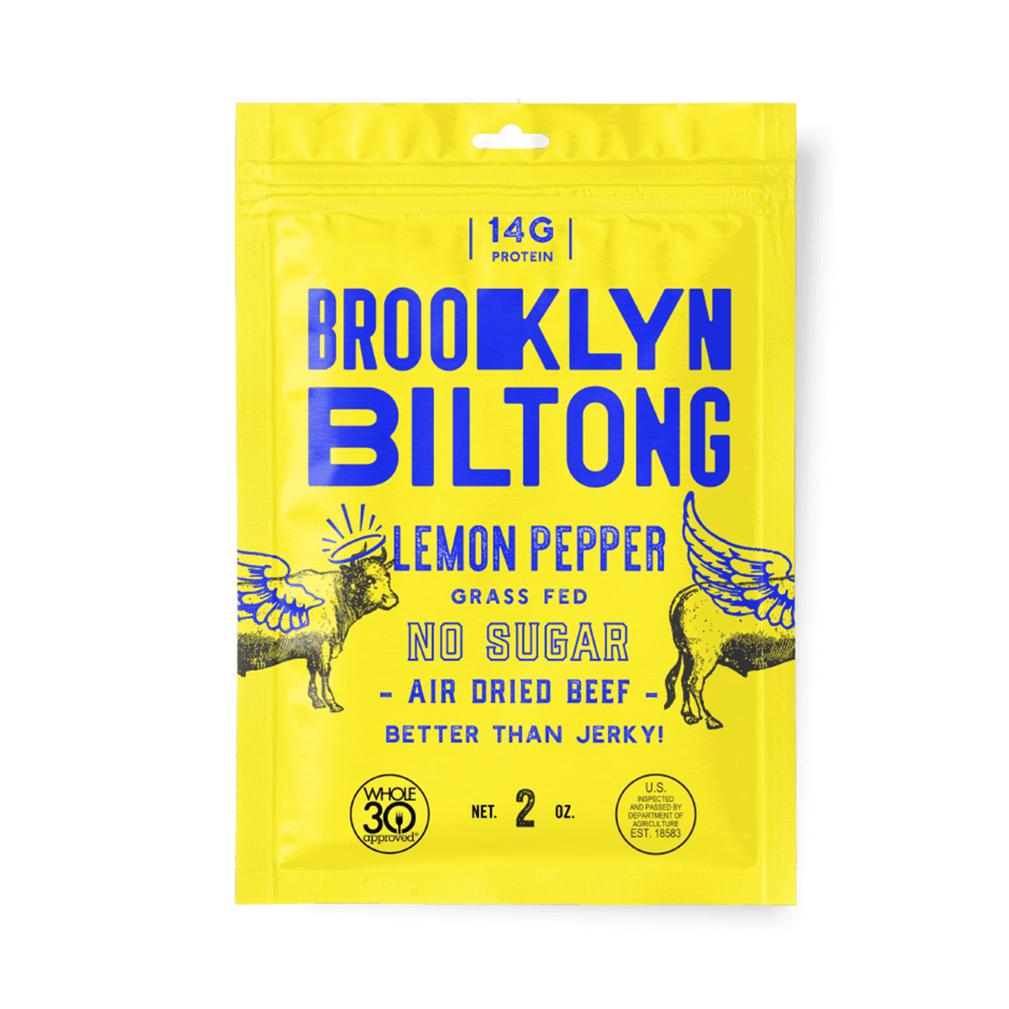 Lemon Pepper Grass-Fed Biltong