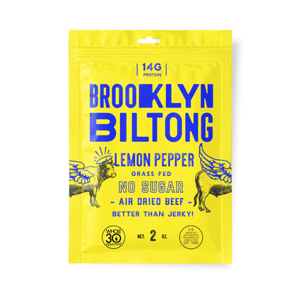 Lemon Pepper Grass-Fed Biltong