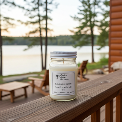 Lakeside Cabin Candle
