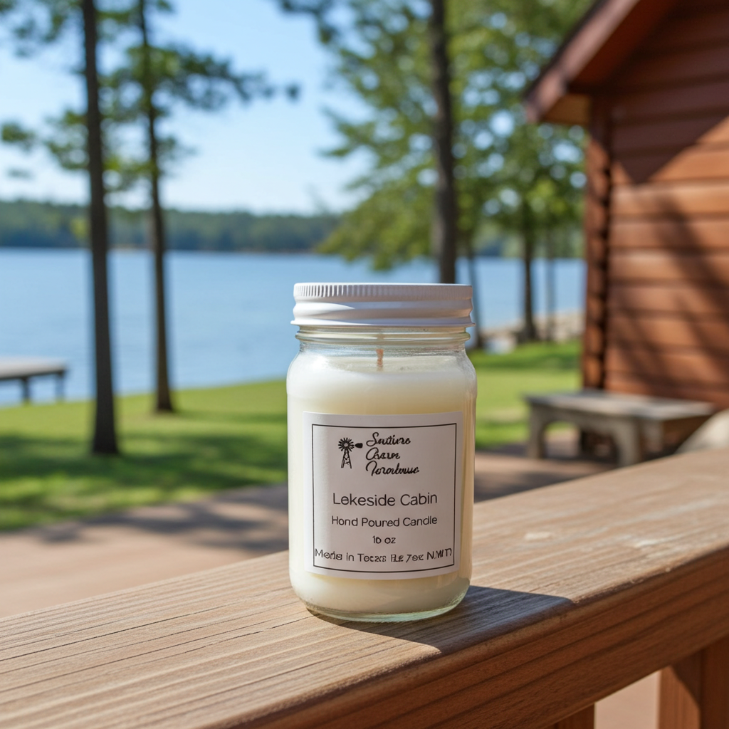 Lakeside Cabin Candle