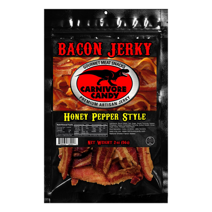Honey Pepper Bacon Jerky