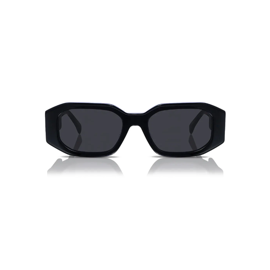 Caroline 51mm Rectangle Sunglasses | Black