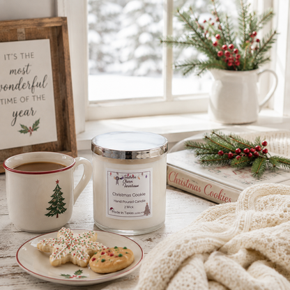 Christmas Cookie Candle, 2 Wick