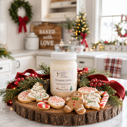Christmas Cookie Candle