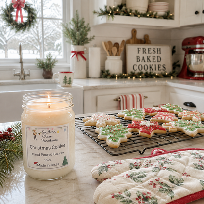 Christmas Cookie Candle