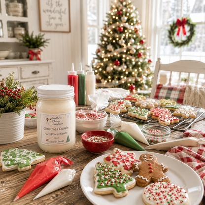 Christmas Cookie Candle