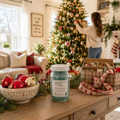 Christmas Tree Candle