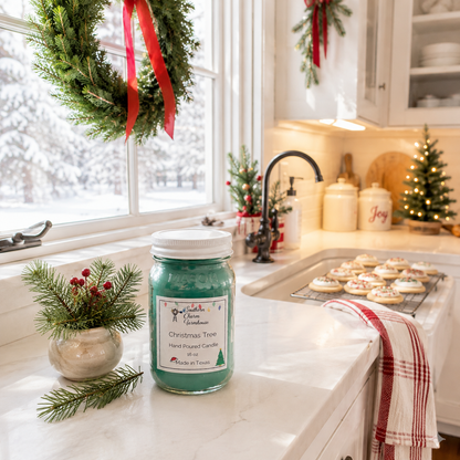 Christmas Tree Candle