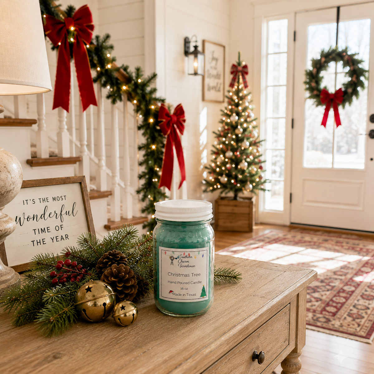 Christmas Tree Candle