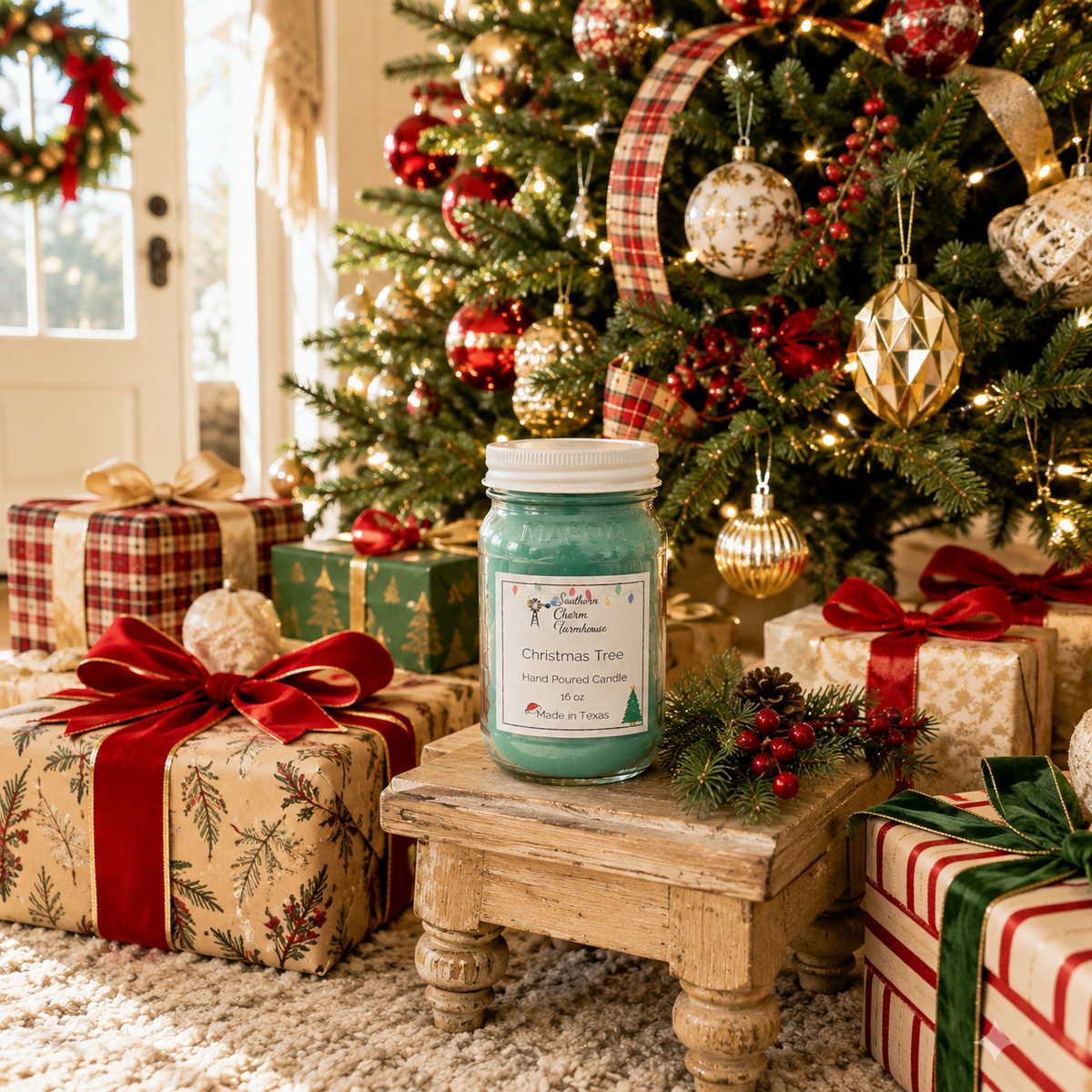 Christmas Tree Candle