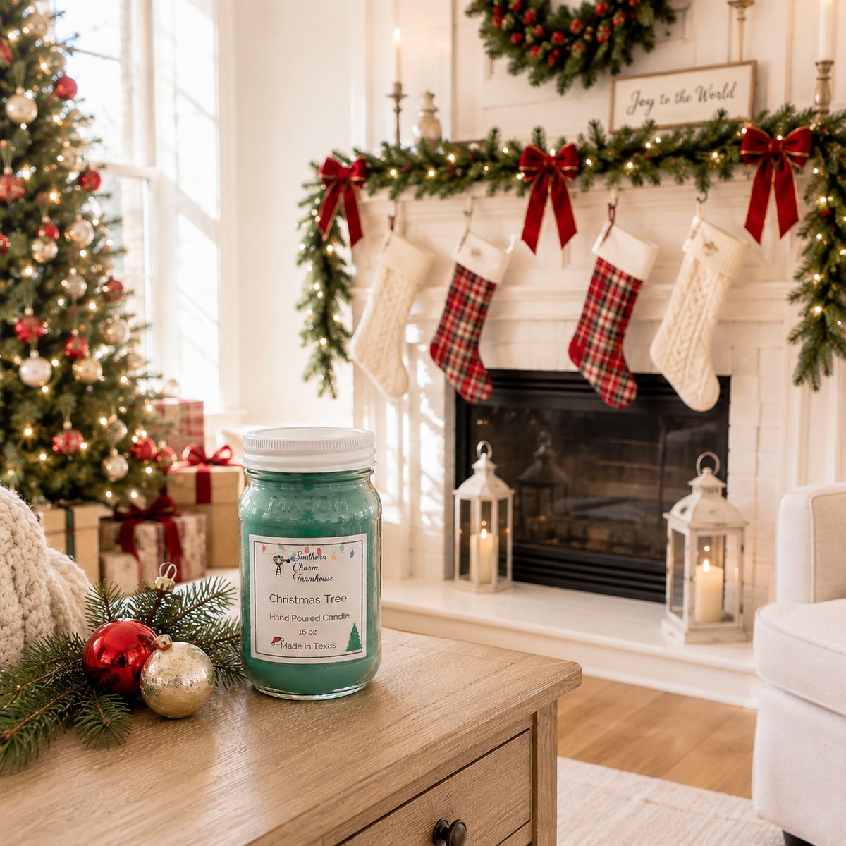Christmas Tree Candle