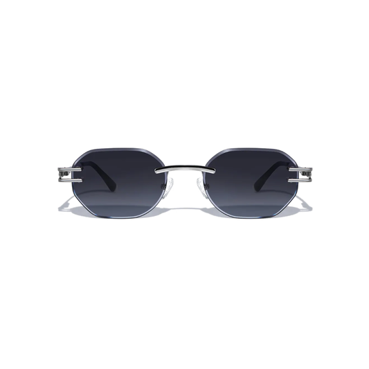 Emil 54mm Rimless Sunglasses | Black