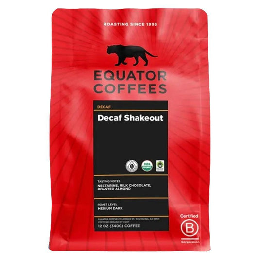 Equator Coffees - 'Decaf Shakeout' Coffee Beans (10.5OZ)