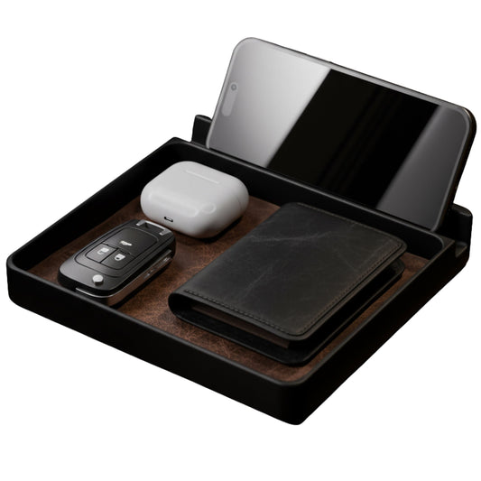 Everyday Carry Valet Tray with Phone Dock
