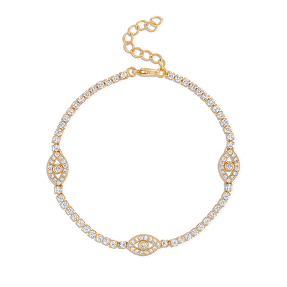 Alexa Leigh Protection Tennis Bracelet