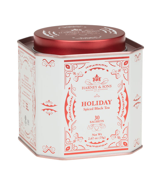 Holiday Tea, Tin of 30 Sachets