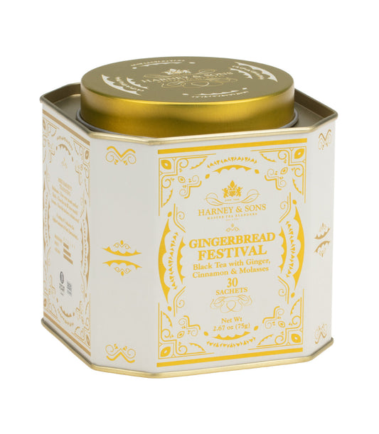 Gingerbread Festival, Tin of 30 Sachets