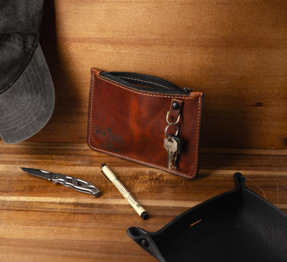 Full Grain Leather Utility Pouch