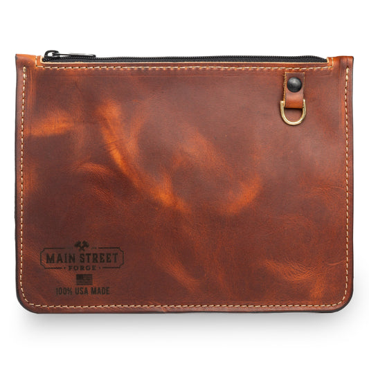 Full Grain Leather Utility Pouch